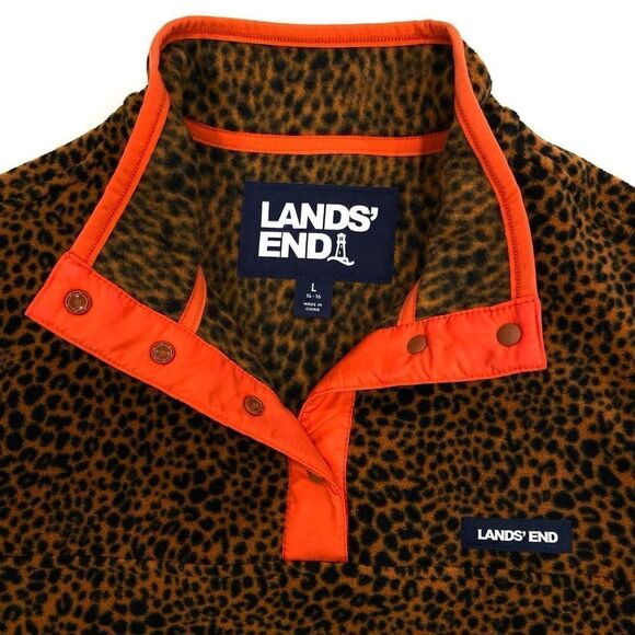 New✨ LANDS’ END Heritage Fleece Sweatshirt - Picture 2 of 9